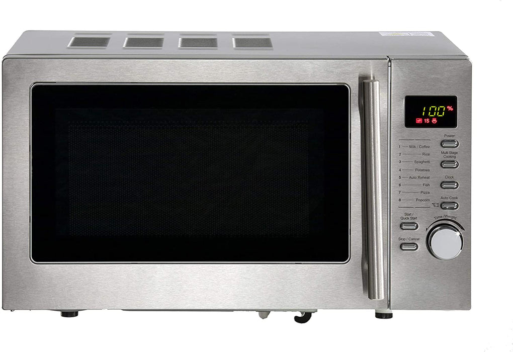 Daewoo 20L Digital Microwave With Grill 800W (Stainless Steel) (UK Plug)