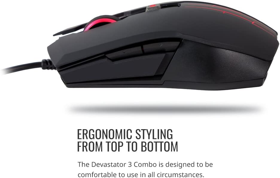Cooler Master Devastator 3 RGB Combo, Keyboard & Mouse, 7 Customisable Colours