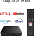 STRONG Leap-S1 Smart Box Android TV Streaming Media Player, 4K Ultra HD Streaming Device (Black) U.K.