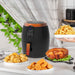 Westpoint Digital Air Fryer 3.5L 1200-1400W (Black-Rose Gold Accents) (UK Plug)