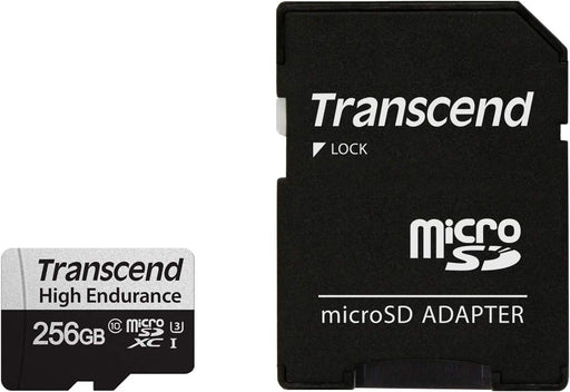 Transcend High endurance card Cont Recording microSD 256GB microSD UHS-I U1 High Endurance TLC