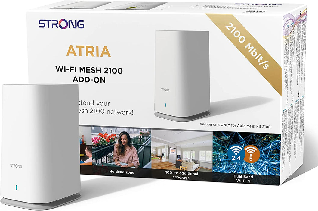 STRONG ATRIA AC2100 Whole Home Mesh Wi-Fi System (White) U.K