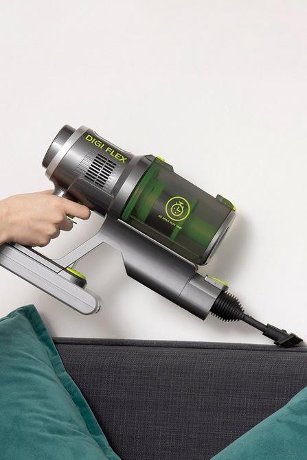 Daewoo Cyclone Digi-Flex Cordless Handheld Vacuum Cleaner 29.6V (Grey/Green) (UK Plug)