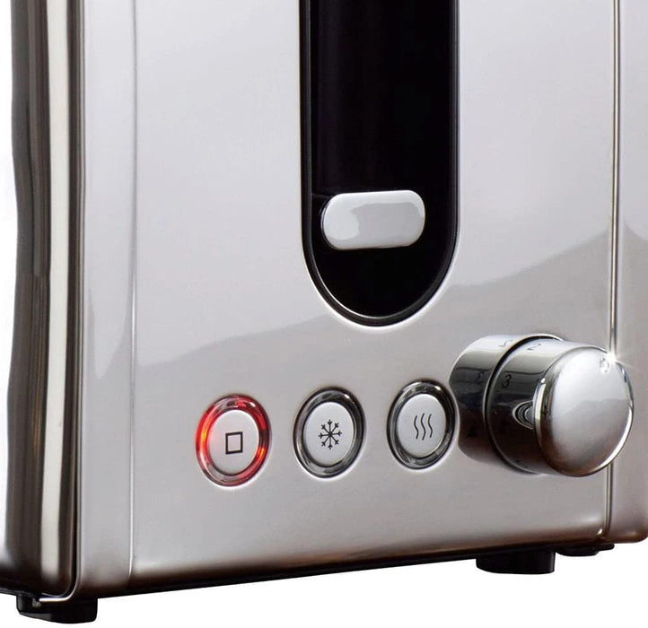 DAEWOO Deauville 2 SLICE TOASTER - STAINLESS STEEL