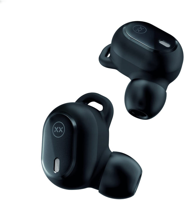 Mixx Streambuds Dots Charge True Wireless Earphones (Black & White)