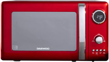 daewoo red microwave asda