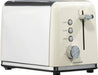 Daewoo Kensington Collection 2 Slice Toaster 810W (Cream) (UK Plug)