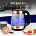 Tower Rose Gold 3KW 1.7L Glass Rose Gold Kettle