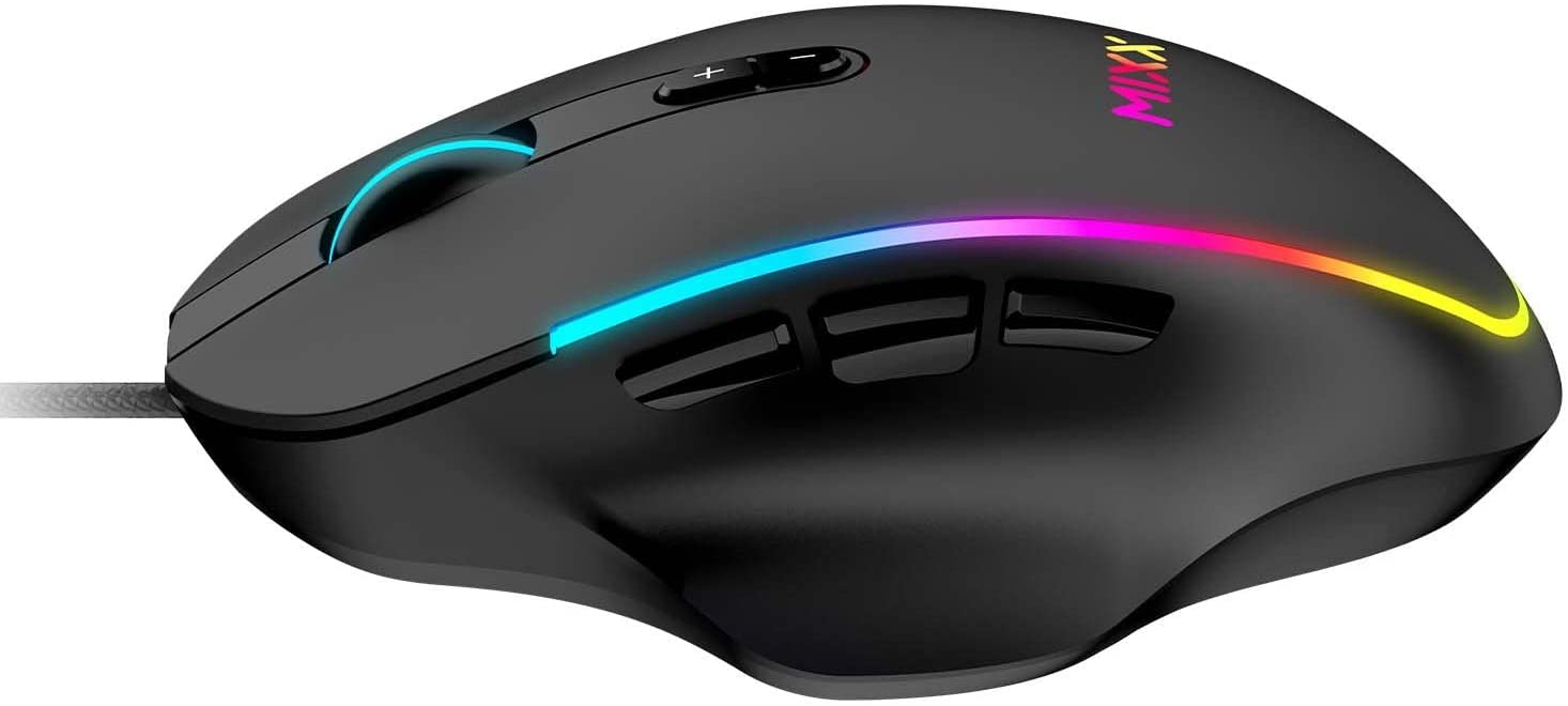 Mixx RapidX POINT Optical RBG Wired Gaming Mouse