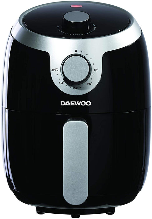 Daewoo Healthy Living 2L Single Pot Air Fryer (Black) (UK Plug)