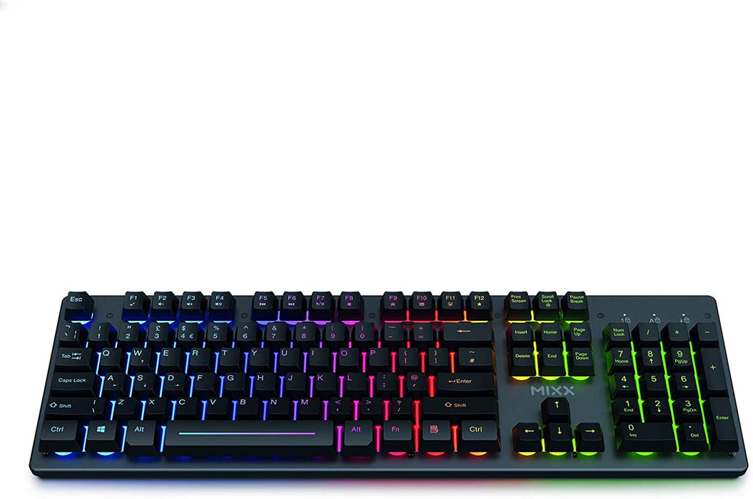 Mixx RapidX TAP Mechanical RGB UK Gaming Keyboard