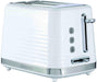 Daewoo Hive Collection 2 Slice Toaster 930W (White) (UK Plug)